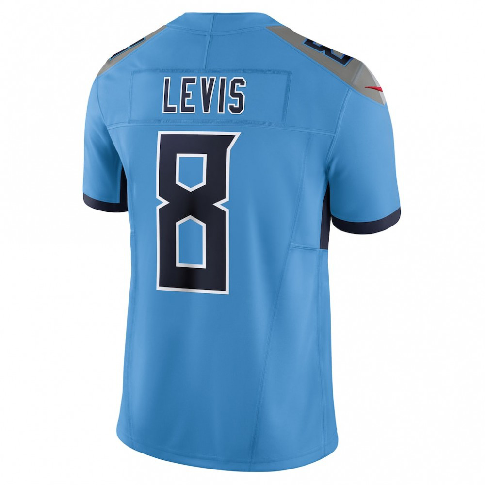 Will Levis Tennessee Titans Nike Alternate Vapor F.U.S.E. Limited Jersey - Light Blue-GridironStore